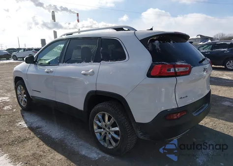 2015 Jeep Cherokee Limited from USA, damaged, VIN 1C4PJMDS1FW633630